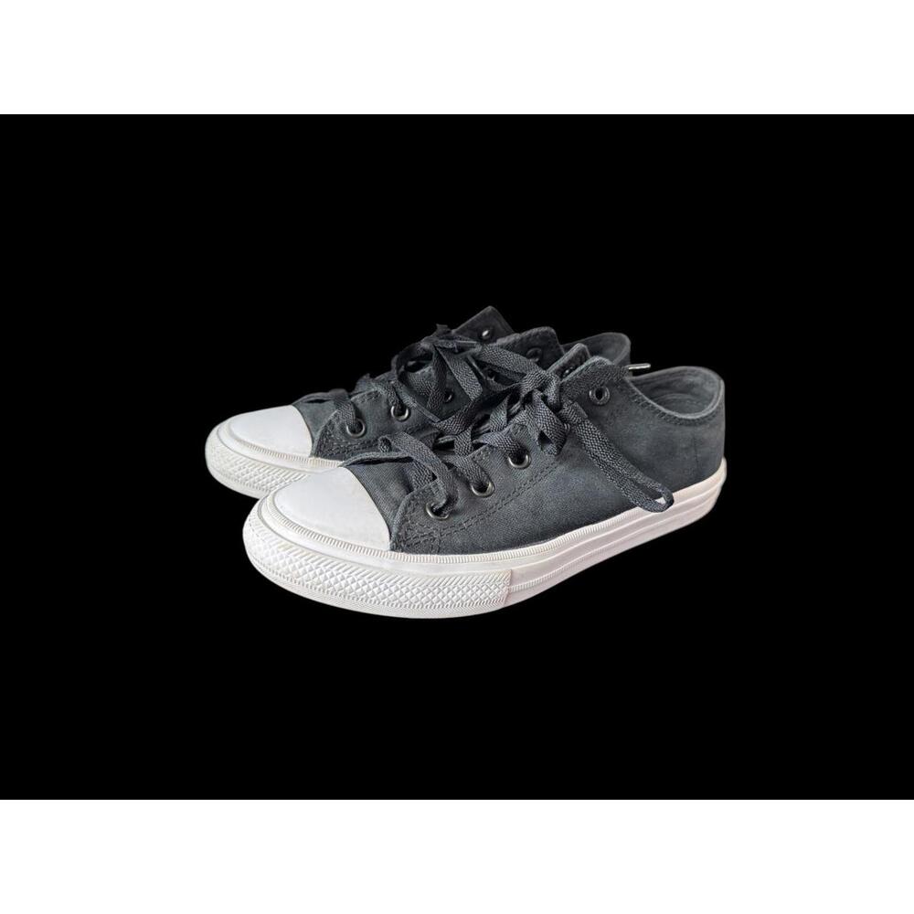Converse Chuck Taylor II 2 All Star Low Black & White Lowtop 350149C Sz 3 Youth
